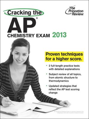 Cracking the AP Chemistry Exam, 2013 Edition - ebook